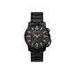 Police Black Stainless Steel Dress Watch