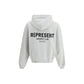Represent Gray Cotton Sweatshirt Mens Sweater