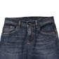 Dolce & Gabbana Blue Cotton Stretch Skinny Men Denim Jeans