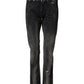 Emporio Armani Black Washed Slim Fit Men Denim Cotton Jeans