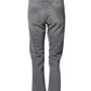 CYCLE Gray Tattered Mid Waist Men Straight Denim Trouser Jeans