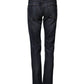 Dolce & Gabbana Dark Blue Watch GOLD Men Skinny Denim Jeans