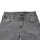 Dolce & Gabbana Gray Cotton Mid Waist Skinny Denim Jeans