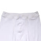 Dolce & Gabbana White Cotton Mid Waist Tights Leggings Pants