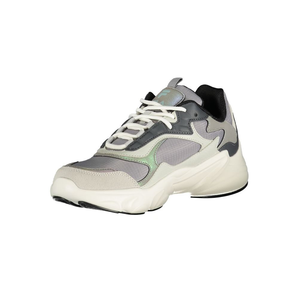 Fila Gray Polyester Women Sneaker