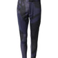 Alexander McQueen Multicolor Patterned Tapered Fit Men Pants