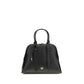 PINKO Black Calf Leather Bos Taurus Shoulder Bag