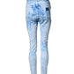 Dolce & Gabbana Light Blue High Waist Skinny Denim Jeans