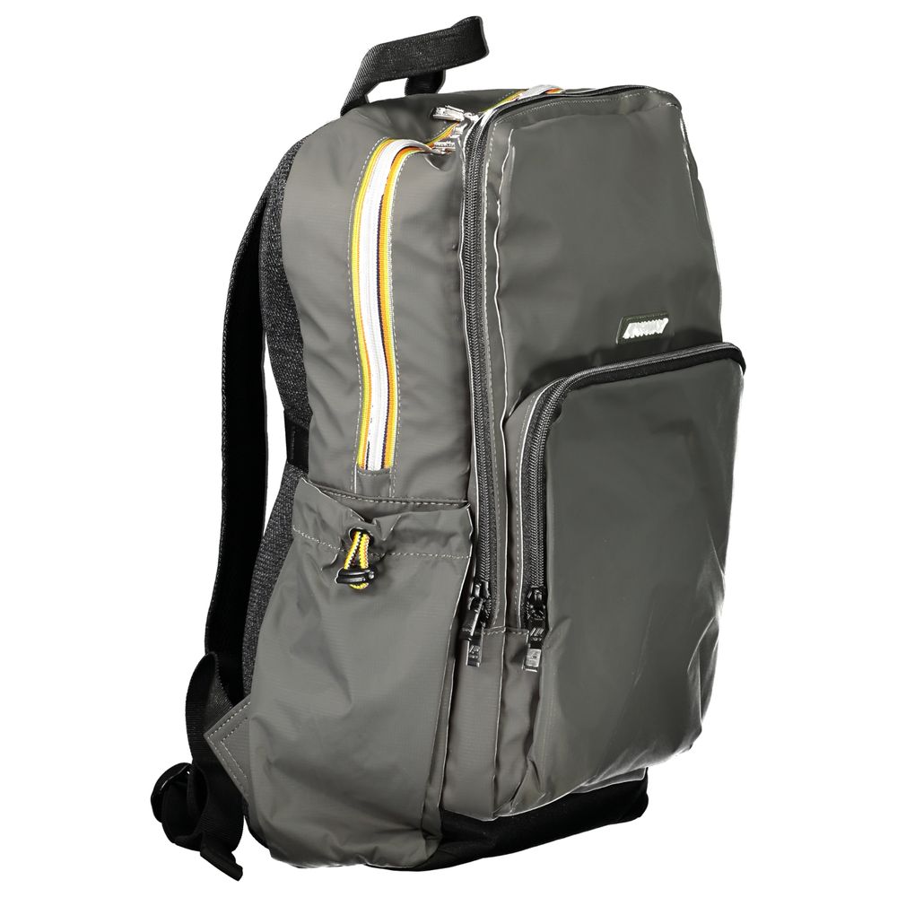 K-WAY Green Polyamide Backpack Mens Backpack