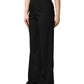 Dolce & Gabbana Black Wool Blend Straight High Waist Pants