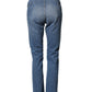Dolce & Gabbana Blue Distressed Washed Cotton Denim Jeans