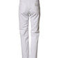Dolce & Gabbana White Distressed Cotton BOYFRIEND Denim Jeans