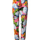 Dolce & Gabbana Multicolor Floral Mid Waist Jogger Pants