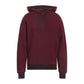 Dolce & Gabbana Burgundy Cotton Men Hoodie