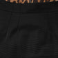 Dolce & Gabbana Black Cotton Pencil Cut High Waist Midi Skirt