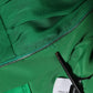 Dolce & Gabbana Green Silk High Waist Women Hot Pants Shorts