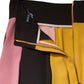 Dolce & Gabbana Multicolor Viscose High Waist Midi Skirt