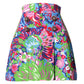 Dolce & Gabbana Multicolor Floral Buttoned High Waist Mini Shorts