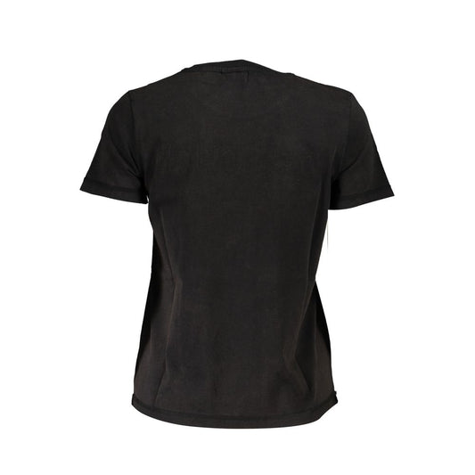 Desigual Black Cotton T-Shirt