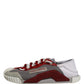 Dolce & Gabbana Multicolor Lace Up Low Top NS1 Sneakers Men Shoes