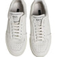 Dolce & Gabbana White MIAMI Calf Low Top Men Sneakers  Shoes