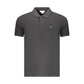 Calvin Klein Black Cotton Polo Shirt