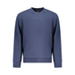 Hugo Boss Blue Cotton Men Sweater