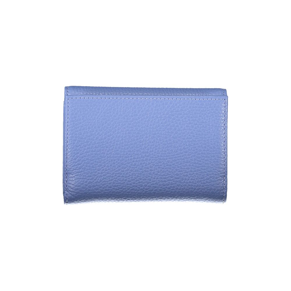Coccinelle Blue Leather Wallet Womens Wallet