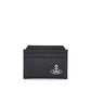 Vivienne Westwood Black Calf Leather Bos Taurus Wallet Womens Wallet