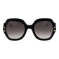 Carolina Herrera Black Acetate Sunglasses