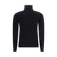 Max Mara Black Wool Turtleneck