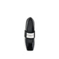 Givenchy Black Leather Ballet Flats