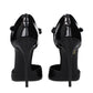 Dolce & Gabbana Black Leather High Heel Pumps