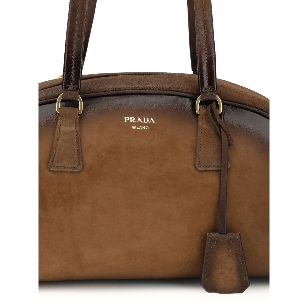 Prada Multicolor Calf Leather Bos Taurus Shoulder Bag Womens Shoulder Bag
