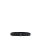 Burberry Black Calf Leather Bos Taurus Regular Belt