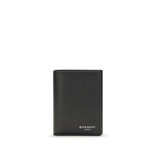 Givenchy Black Calf Leather Bos Taurus Wallet Mens Wallet
