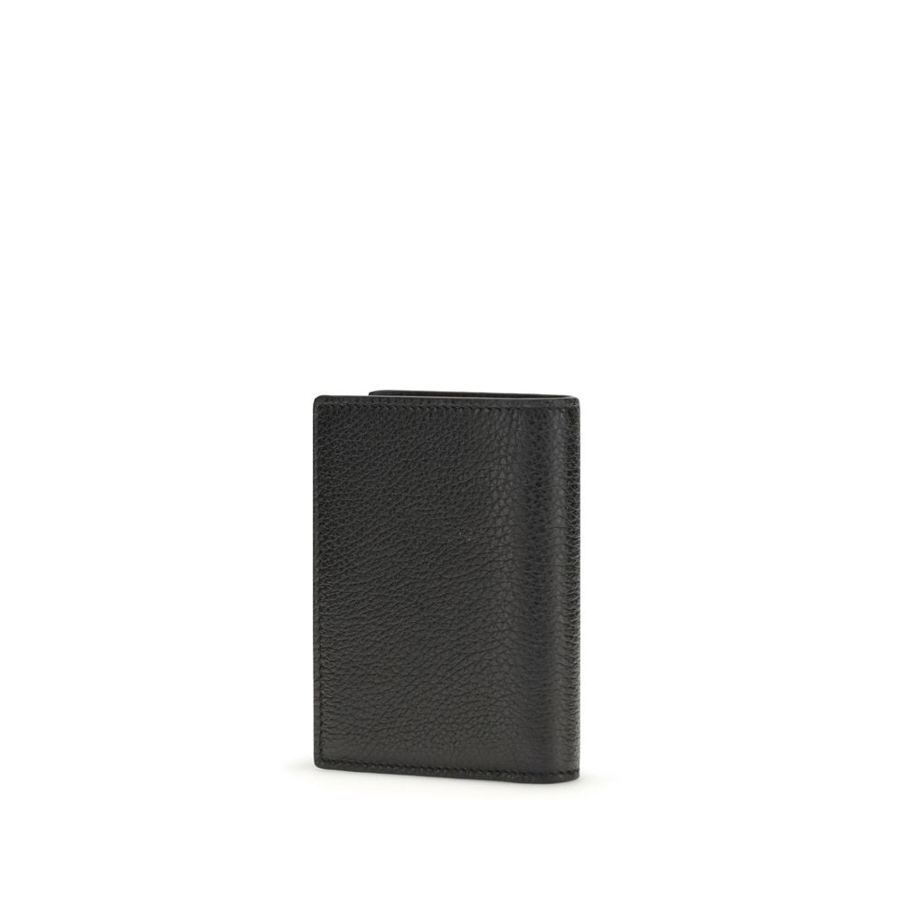 Givenchy Black Calf Leather Bos Taurus Wallet