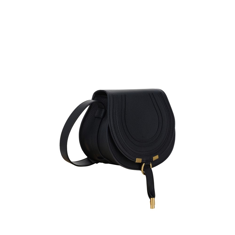 Chloé Black Calf Leather Bos Taurus Shoulder Bag Womens Shoulder Bag