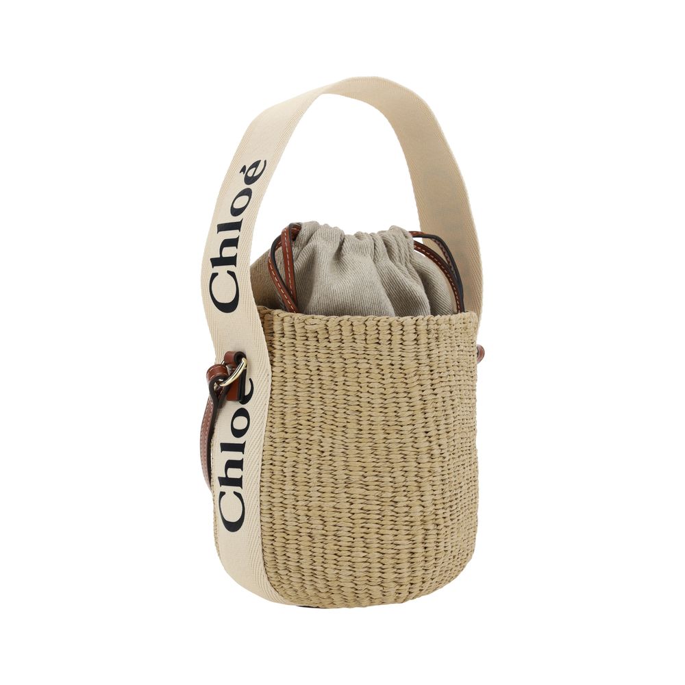 Chloé White Cotton Shoulder Bag Womens Shoulder Bag