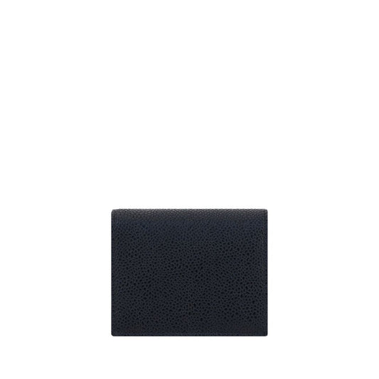 Thom Browne Black Calf Leather Bos Taurus Wallet Mens Wallet
