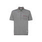 Thom Browne Gray Cotton Polo Shirt Mens T-Shirt