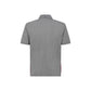 Thom Browne Gray Cotton Polo Shirt Mens T-Shirt