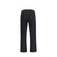 Represent Black Cotton Straight-Leg Jeans