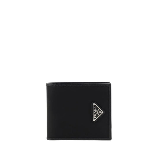 Prada Black Nylon Wallet Mens Wallet