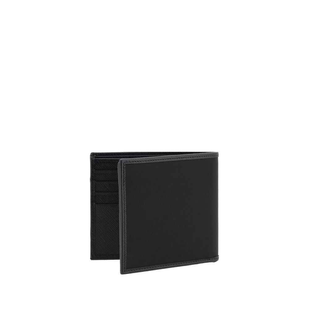 Prada Black Nylon Wallet Mens Wallet