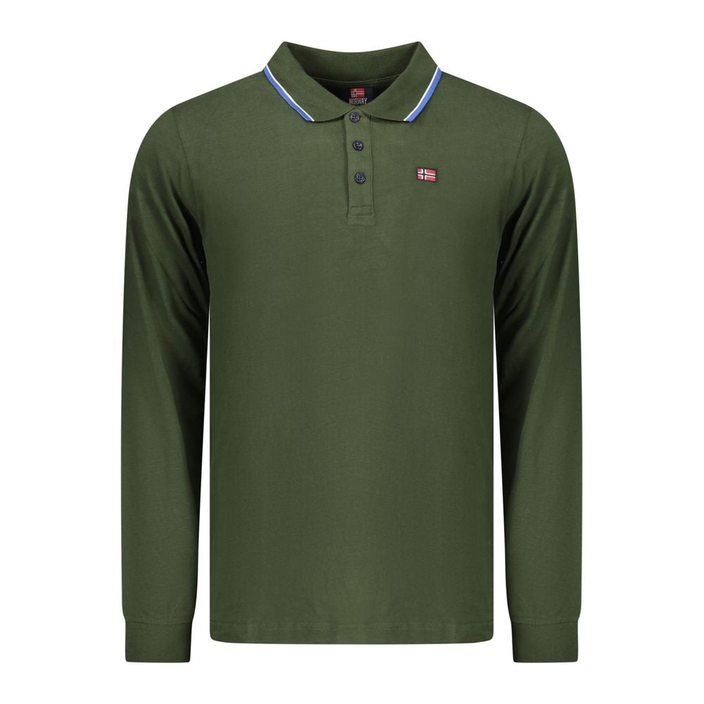 Norway 1963 Green Cotton Polo Shirt