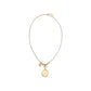 Chloé Gold Brass Necklace Womens Necklace