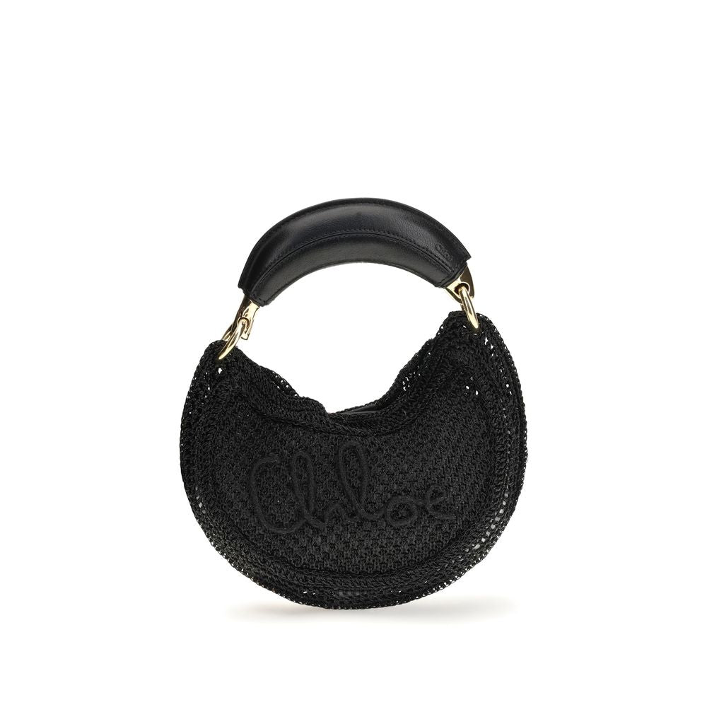 Chloé Black Viscose Shoulder Bag Womens Shoulder Bag