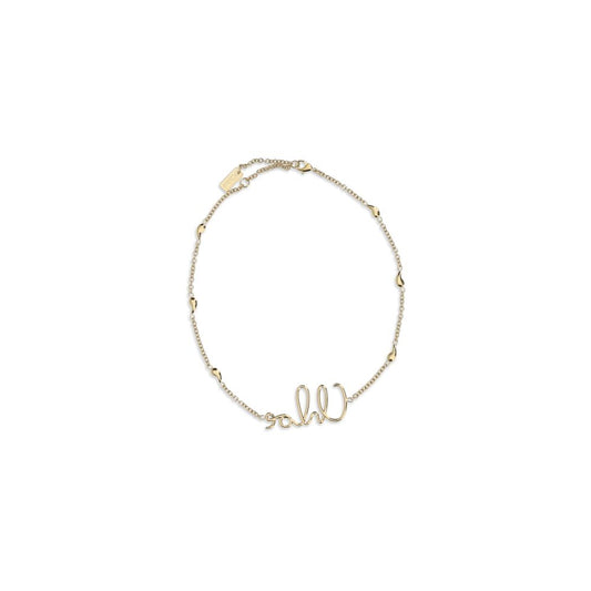 Chloé Gold Brass Necklace Womens Necklace