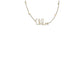 Chloé Gold Brass Necklace Womens Necklace